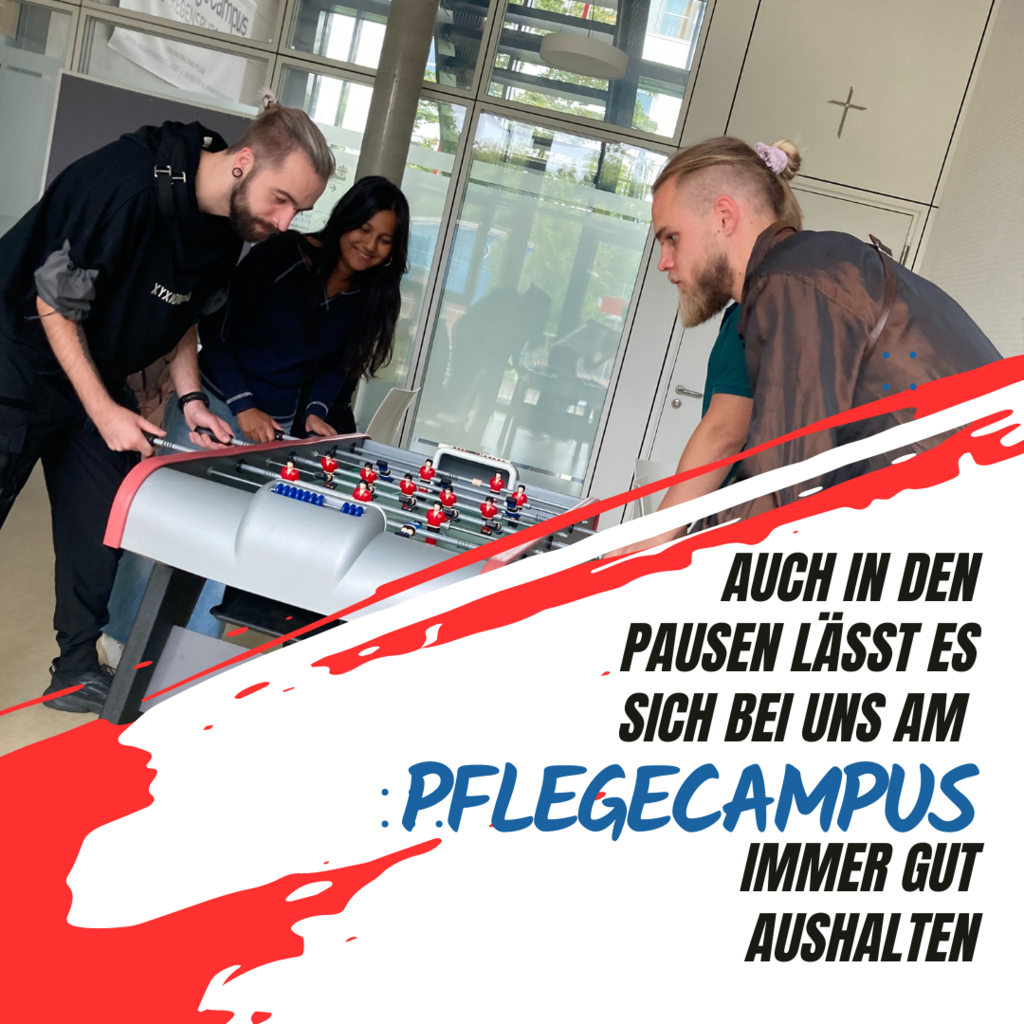 Pausen am PflegeCampus